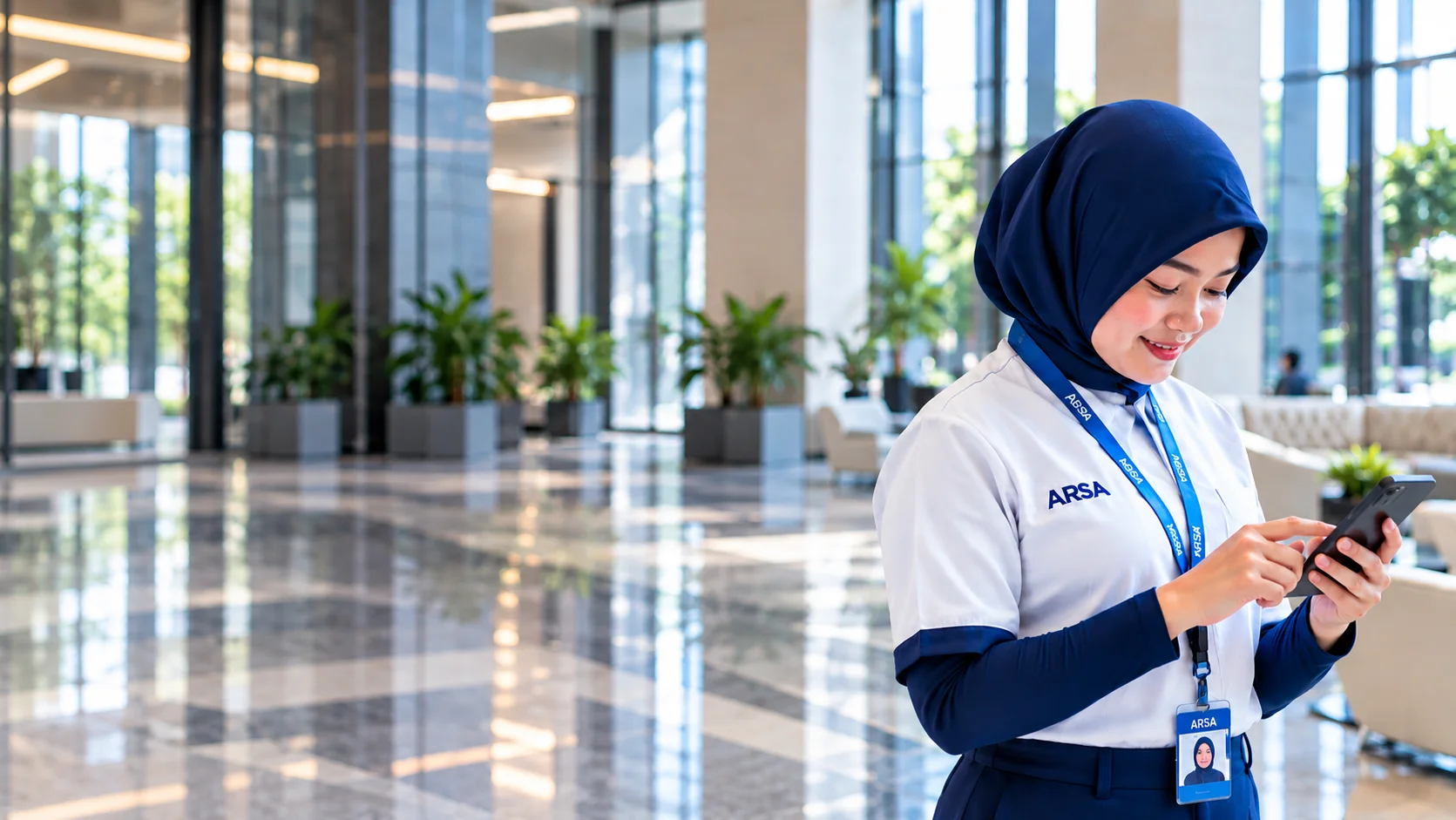 ARSA professional managing facility operations